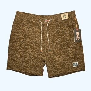 NEW Howler Brothers Pressure Drop Cord Shorts 36 Canyon Distortion Earth 1335